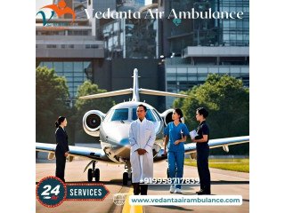 For Advanced ICU Setup Book Vedanta Air Ambulance Services in Bhubaneswar
