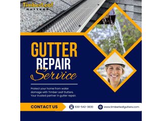 Reliable Rain Gutter Installation and Repair Services with Timber Leaf Gutters