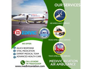 With Life-saving Medical Team Book Medivic Aviation Train Ambulance from Patna