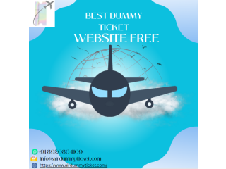 Best dummy ticket website free