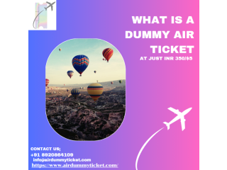 What is a dummy air ticket