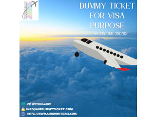 Dummy ticket for visa purpose