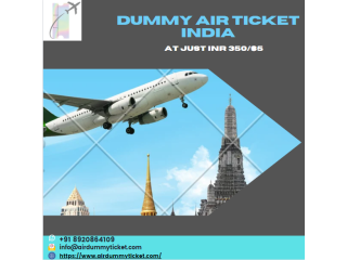 Dummy air ticket india