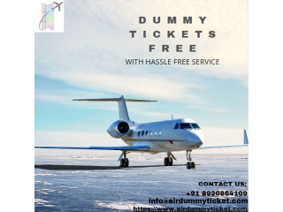 Dummy tickets free Best in the market