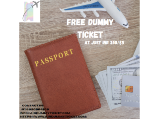 Free dummy ticket