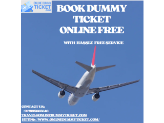 Book dummy ticket online free