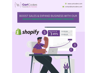 CartCoders' Shopify Marketplace Development Services