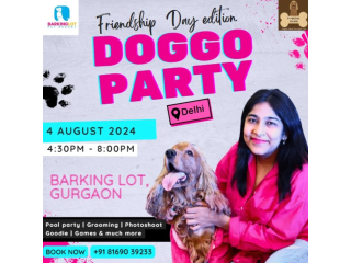 Secure Your Doggo Party Friendship's Day Tickets on Tktby