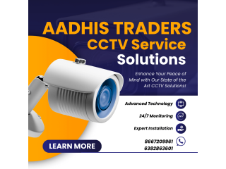 Best CCTV camera dealers in madurai - Aadhis Traders