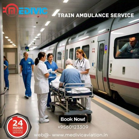 hire-top-class-medivic-aviation-train-ambulance-from-varanasi-with-capable-healthcare-support-big-0