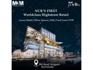 M3M Jewel: Gurgaon's Leading Choice for High-Yield Commercial Investments