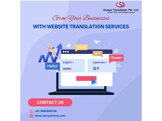 Boost Your Business with Expert Website Translation Agency in India