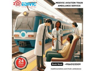 Use Medivic Aviation Train Ambulance Services in Jamshedpur for the Best Medical Service