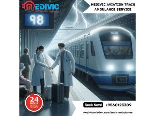 Get Medivic Aviation Train Ambulance from Kolkata with Suitable Medical Accessories