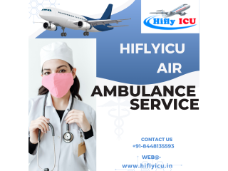 RAPID AIR AMBULANCE SERVICE IN VARANASI BY HIFLYICU