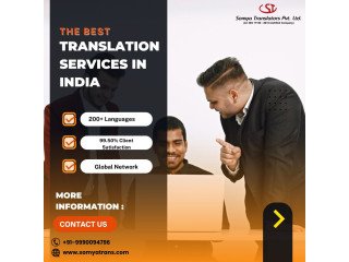 Best Professional Translation Services in India