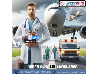 Utilize Greenbird Air and Train Ambulance in Patna with Experienced Medical Crew