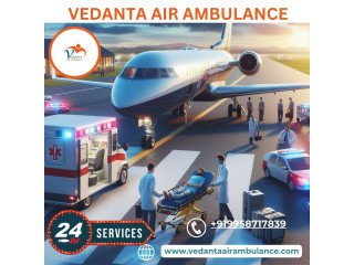 Hire the Safest Vedanta Air Ambulance Services in Jamshedpur for Care Transfer of Patient