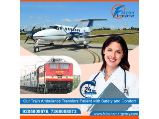 Falcon Train Ambulance Services in Patna: Fast and Reliable