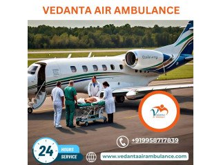 Use Life-Care Vedanta Air Ambulance Services in Ranchi for the Safest Transfer of Patients