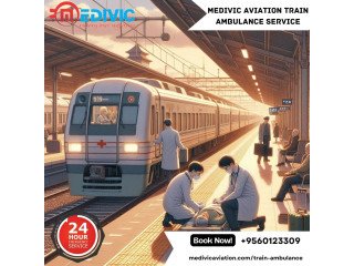 Hire Medivic Aviation Train Ambulance Service in Patna at a Very Nominal Charge