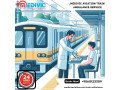 hire-high-tech-medivic-aviation-train-ambulance-service-in-lucknow-with-advanced-icu-setup-small-0