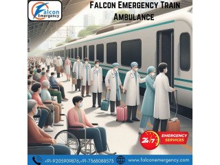 Choose Falcon Train Ambulance Services in Delhi with Unmatched Medical Care