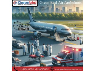 Choose Greenbird Air and Train Ambulance from Patna at the Lowest Booking Cost