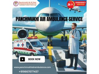 Hire Panchmukhi Air Ambulance Service in Patna with a Specialized Healthcare Unit