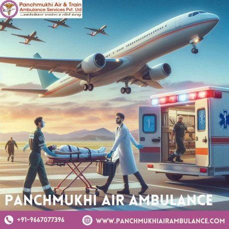 hire-panchmukhi-air-ambulance-services-in-gorakhpur-with-comfortable-patient-transfer-big-0