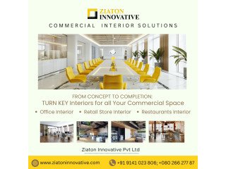 Commercial Interior Designers in Bangalore | Ziaton Innovative