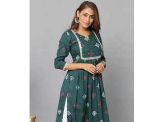 Printed Floral Kurta