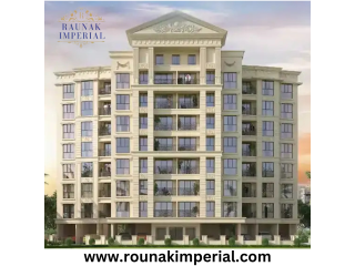 Raunak Imperial Thane Sample Flat Floor Plan 1 2 3 BHK