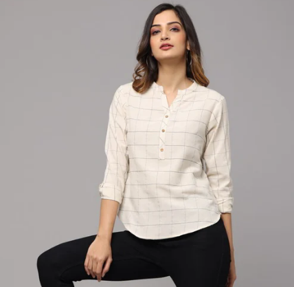 high-v-neck-top-with-34-sleeve-big-0