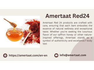 Amertaat Honey Saffron - Earth Power Health