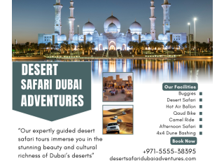 Experience the Thrill of a Morning Desert  Dubai / +971-5555-38395