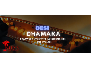 Experience Desi Dhamaka Night at Rickey Book Tickets on Tktby