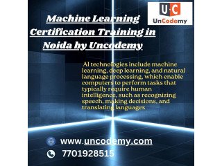 Machine Learning Certification Training in Noida by Uncodemy