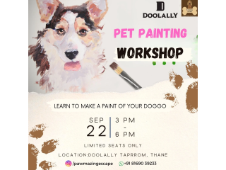 Bring Pet Portrait to Life! Tickets for Painting Workshop on Tktby