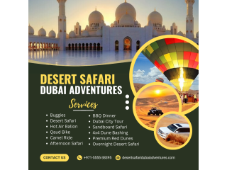 Desert Safari Dubai Adventures - Thrills and Tradition: 00971555538395