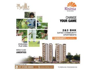 Gated Community Flats for Sale in Bachupally | The Twinz by Risinia