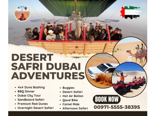 Hot Air Balloon Adventures Dubai / +971555538395