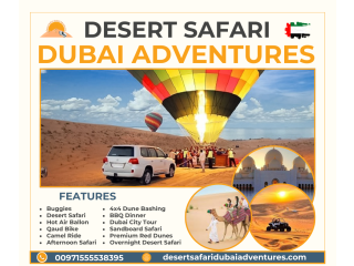 Hot Air Balloon Adventures UAE/ +971555538395