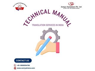 Top-Notch Technical Manual Translation Services in India