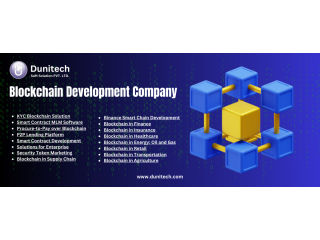 Best Blockchain Development Companies in India: Dunitech Soft Solutions