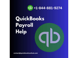 If you need assistance with QuickBooks Payroll Help connect now +1-844-881-9274