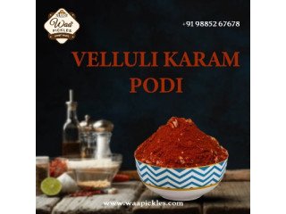 Best Velluli Karam podi in Andhra Pradesh