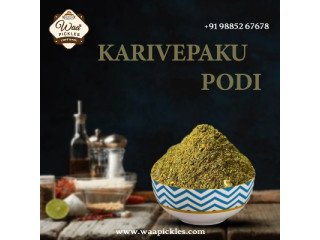 Best karivepaku podi in Andhra Pradesh1