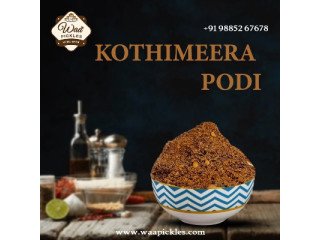 Best    Kottimeera podi in   Andhra Pradesh1