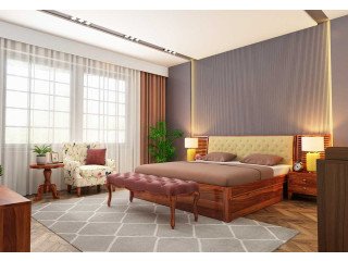 Wooden Bedroom Designs: Modern and Timeless by Wooden Street